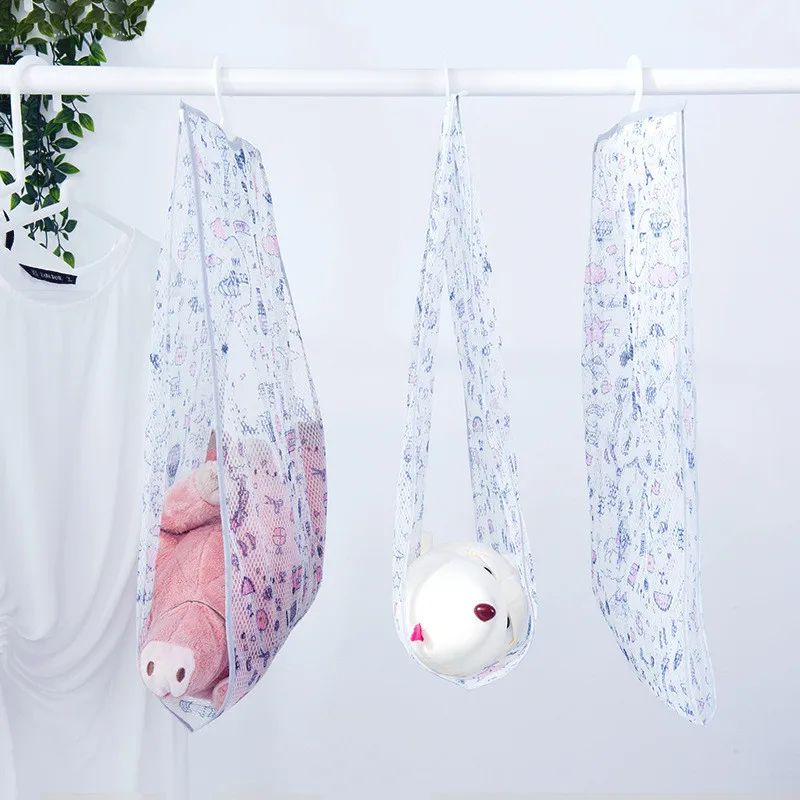 Buy 38.3*54cm Mesh Drying Nets for Toys Pillow Cartoon