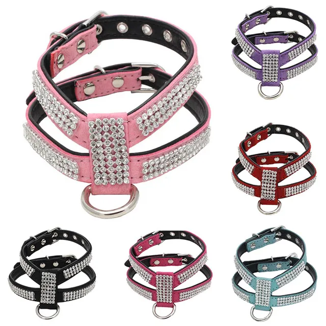 Adjustable Pet Necklace Dog Leather Collar