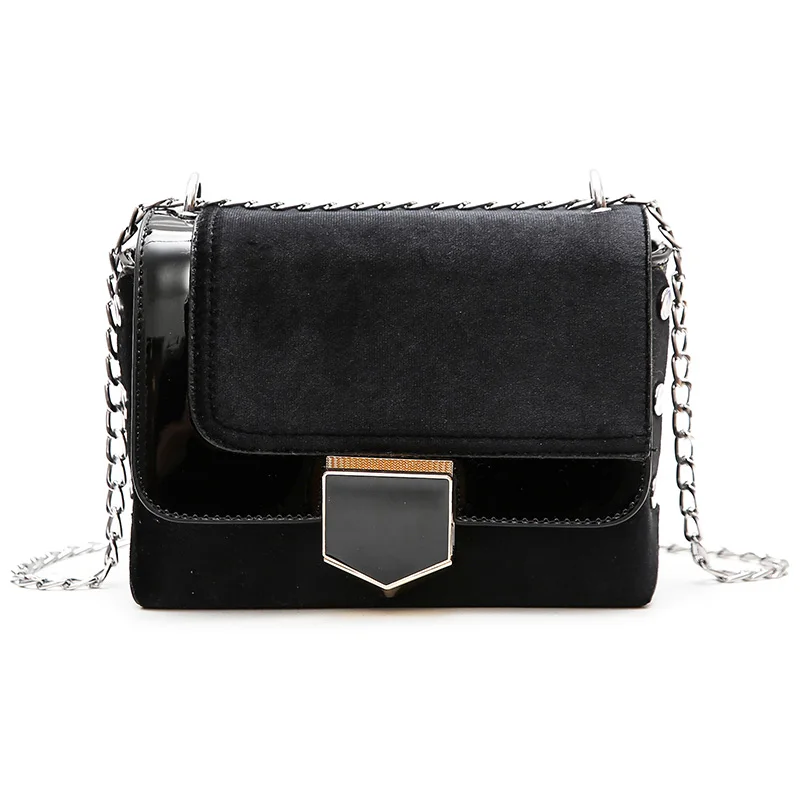 

Small bag female 2018 new tide Korean version of the wild handbag Messenger bag chain bag personalized retro shoulder small squa