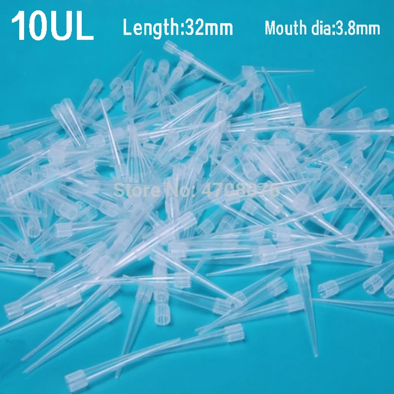 10ul-200ul-1000ul-5ml-10ml PP наконечники пипетки Одноразовые пластиковые микро-Наконечники полипропиленовые трубки для лабораторного перевода жидкости стандарт