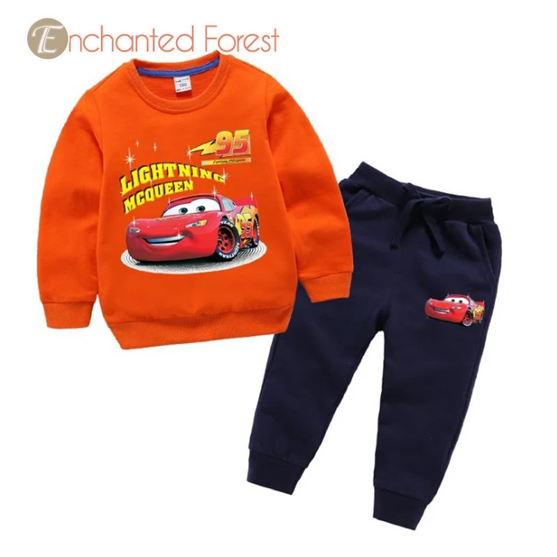 

Baby boy Sets kid fashion cotton Sweatshirt Children's clothes + pants Boy sports long sleeve suit girl cartoon clothes