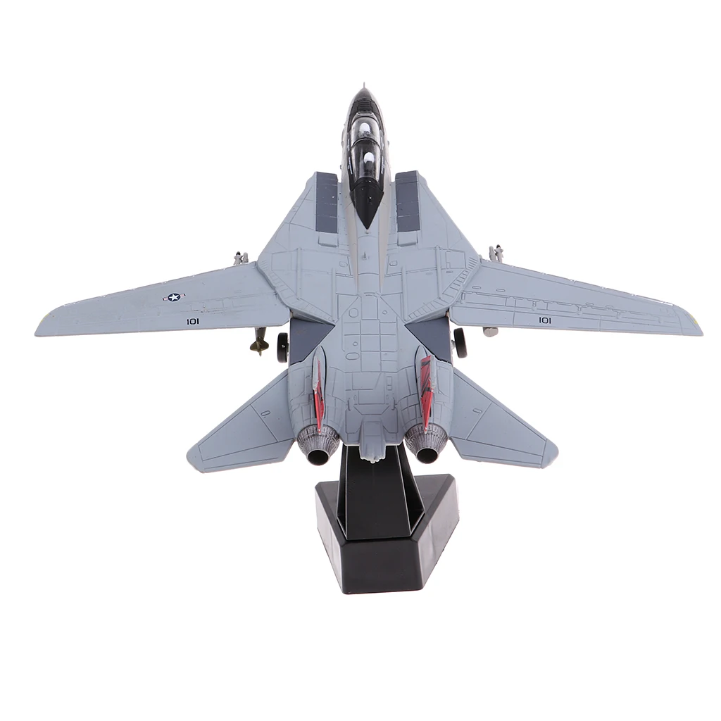 1:100 US F14 Alloy US F14 Airplane Toy Model Diecast Plane Model Toy Home Decoration Gift F14 plane  Model Toy Grey