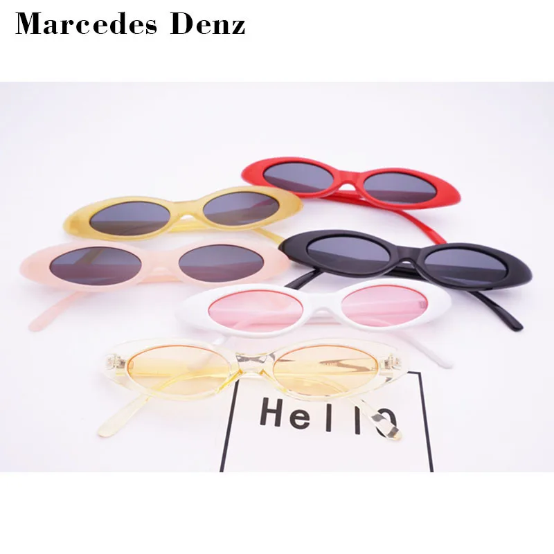 

New Small Oval Sunglasses Women 2019 Brand Designer High Quality Cool Glasses Female Small Size Frame Eyewear Men UV400
