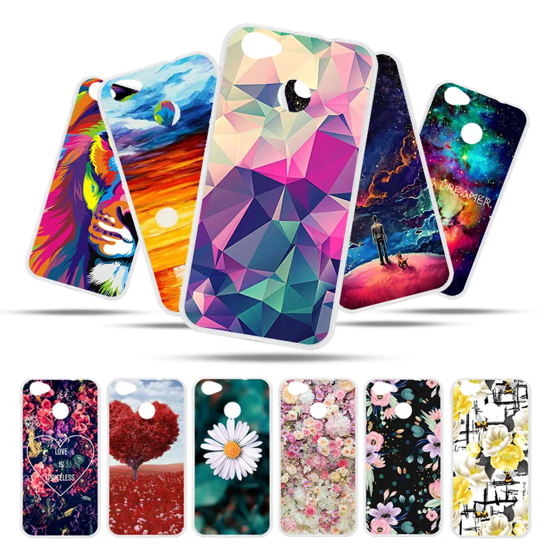 

Bolomboy Painted Case For ZTE Blade A6 Case Silicone Soft TPU Cases For ZTE Blade A6 Cover Wildflowers Cute Animal Bags 5.2inch