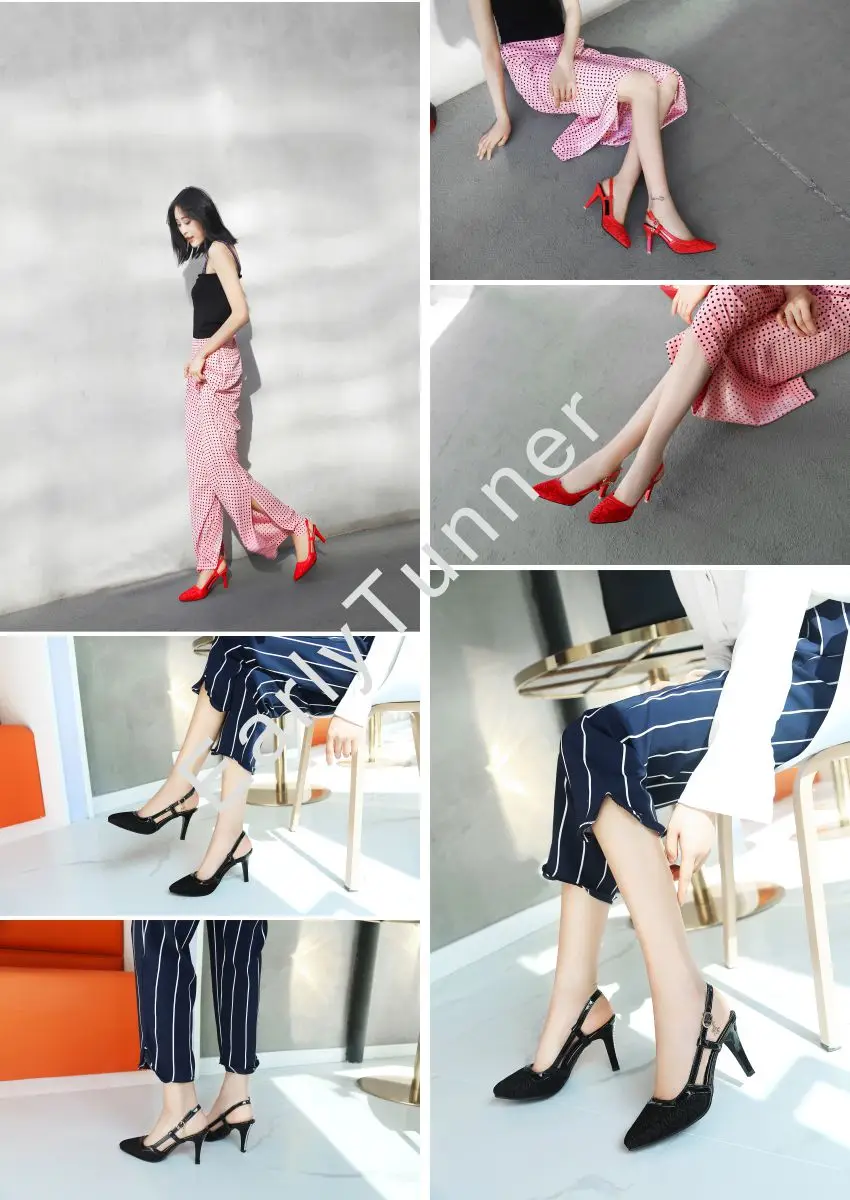 Новые брендовые Летние Элегантные женские босоножки с кружевом красного и желтого цвета женские модельные туфли на шпильке; большие размеры 32, 45, 48, 10, 12; EY28