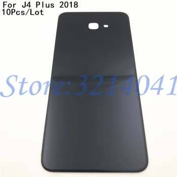 

10Pcs/Lot New For Samsung Galaxy J4 Plus 2018 J415 J415F SM-J415F Back Battery Cover Rear Door Panel Housing Case With Logo