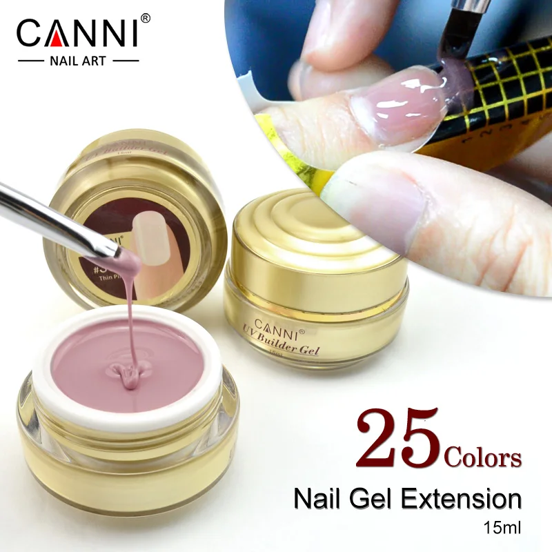 50951 CANNI Builder Gel 15ml Nail Gel 25 Colors Gel for