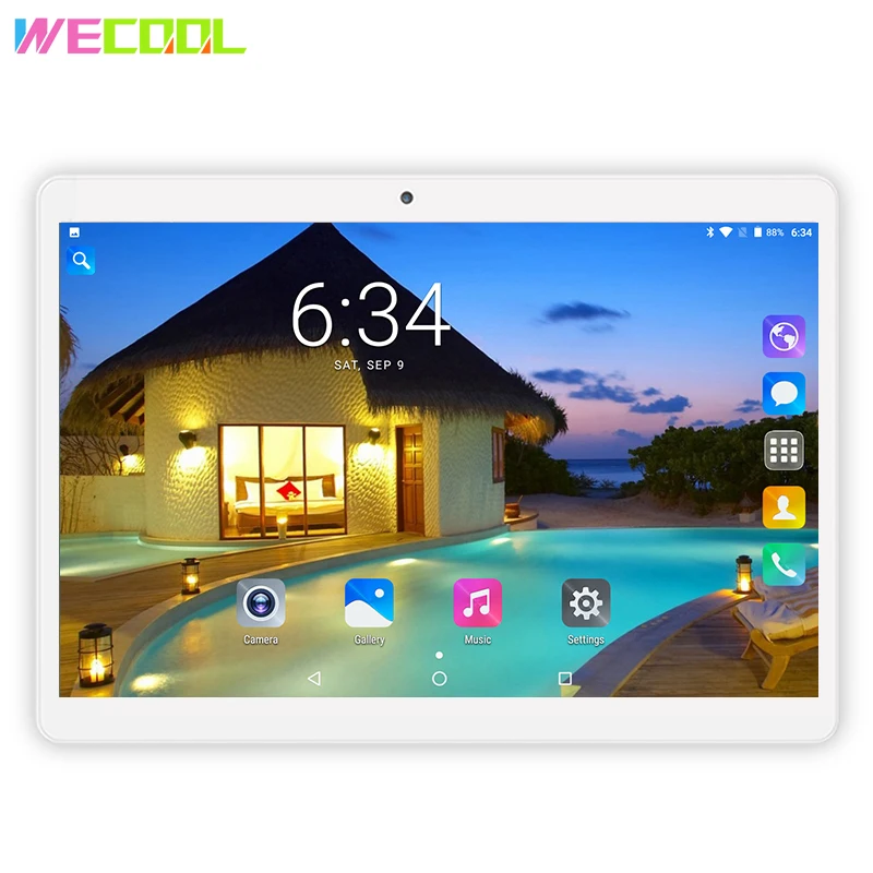 Планшетный ПК WeCool M10 с Android 7 0 10 дюймовый IPS экран 1280x800 четырехъядерный процессор