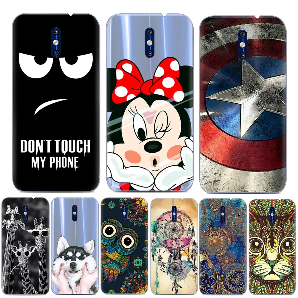 

For Coque Doogee BL5000 Case Luxury Cartoon TPU Case For fundas Doogee BL5000 Soft Silicone Phone Protective Back Cover
