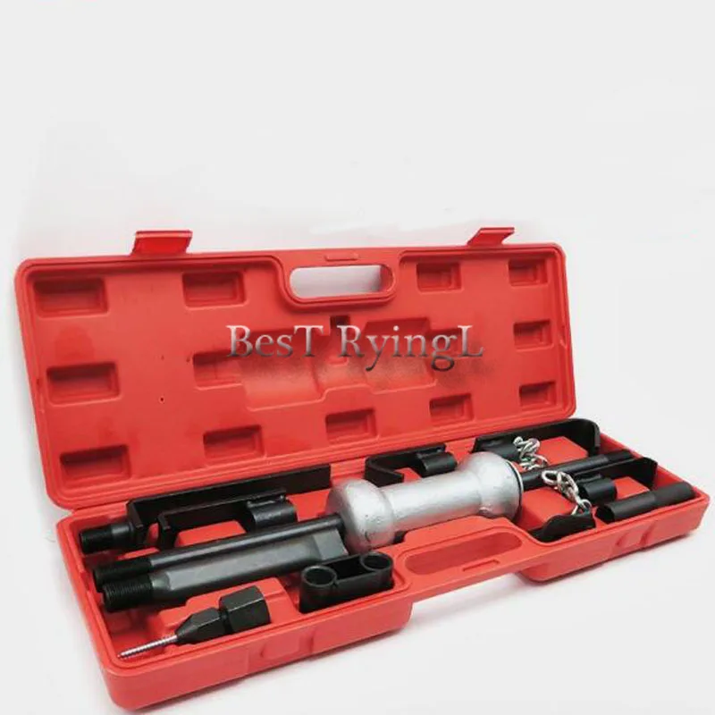 

Y 13pcs Heavy Retractable Dent Puller w/10lbs Slide Hammer Auto Body Truck Repair Tool Kit Hand Tool Sets