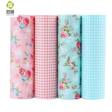 Пэчворк из хлопка Ткань жир Quaters Тильда Ткань Лоскутное шитье Ткань S для Вышивание куклы ткань 4 шт./лот 40*50 см