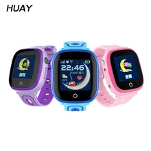 1pcs 2018 New GPS Tracker Watch For Kids Positioning Baby Safe Smart Watches SOS Call Location Anti-lost waterproof clock DF31G