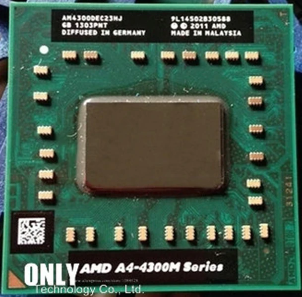 Brand original AMD Laptop Notebook CPU processor A4 4300M 1.4Ghz Socket ...