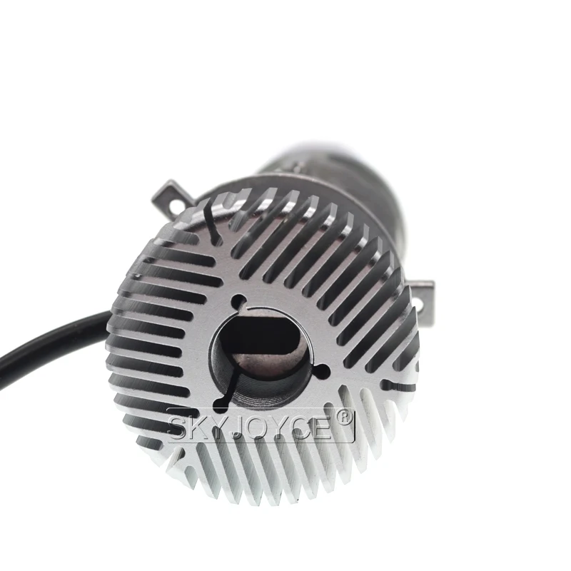 SKYJOYCE H4 LED Mini Projector Lens Car LED Headlight H4 Hilo Beam Bulb 35W 5500K White 8000LM 12V LHD RHD LED Bulb Car Styling (3)