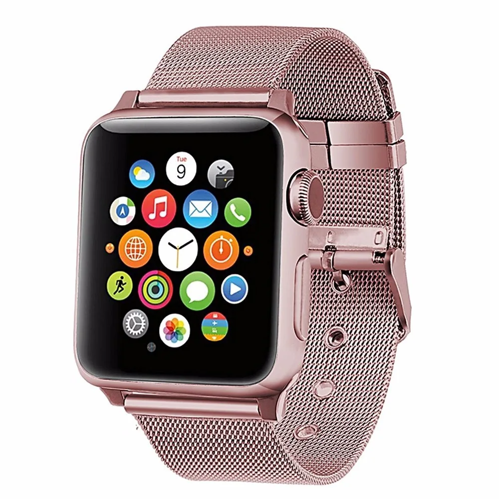 For-Apple-Watch-Band-Case-38mm-42mm-Milanese-Loop-original-color-Adjustable-Classic-Metal-iwatch-Stap-Watch-Series-3-2-1-Sport-Bands-Steel-Mesh-Not-Magnetic (17)