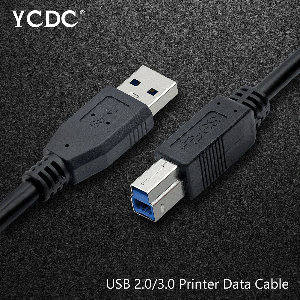 Правый и левый угол USB 2,0 A папа-USB B папа Тип B BM правый угол принтер сканер 90 градусов кабель 1 м 3 м 5 м 10 М Угловой кабель