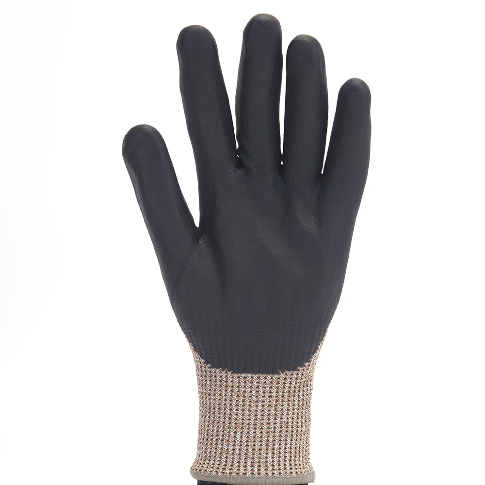 SAFETY-INXS Нитриловый уровень 5 защитные рабочие перчатки, устойчивые к порезам перчатки для кухни, мясника, еды 13 калибра, устойчивые к порезам защитные перчатки
