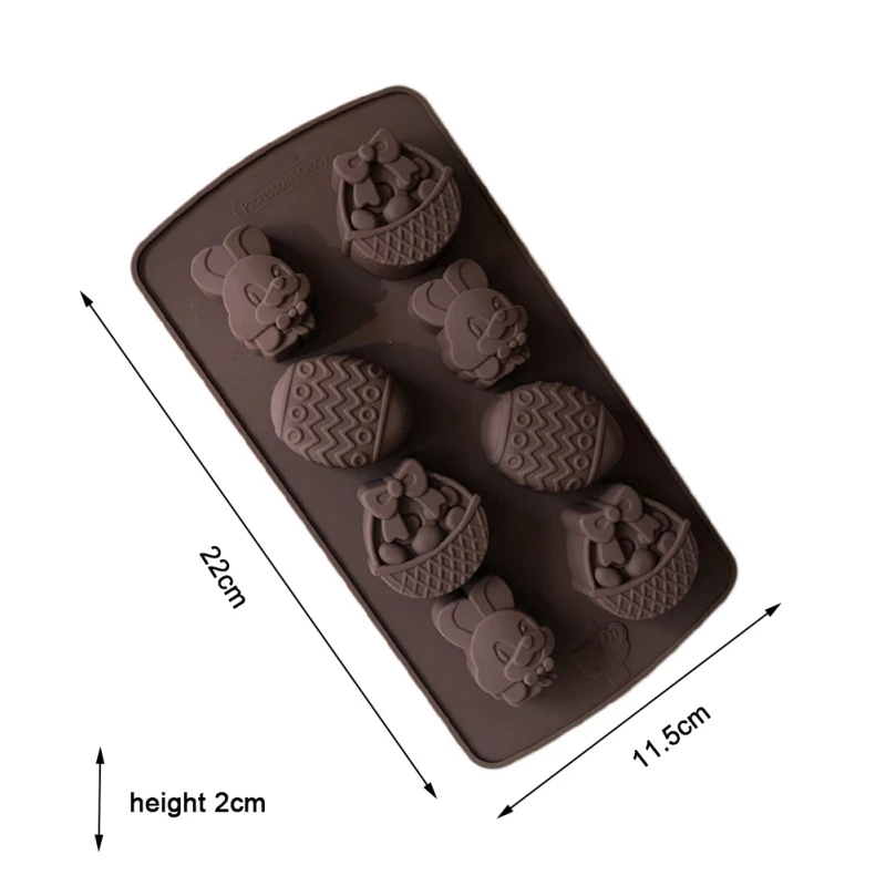 15/8 полость пасхальное яйцо и пасхальная серия Бонусная выпечка пасхальные конфеты форма в виде зайчика силиконовый торт шоколадная форма помадка готовка
