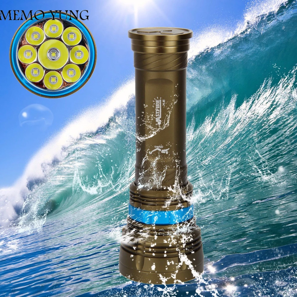 

Diving CREE 9 x L2 LED flashlight 20000 Lumen 3 Mode Torch floodlight work light powerful lights l2 Diving light