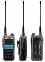 2PCs KEWOD TH-F9 8W High Power Dual Band Two Way Radio with 3000mAh battery & Car Charger UHF VHF Long range Walkie Talkie