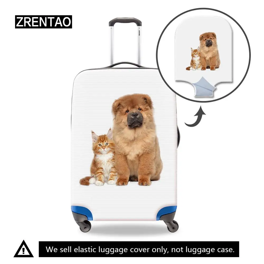 animals suitcase cover