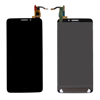 

10pcs/lot LCD For Alcatel One Touch Idol X 6040 OT6040 LCD Display Touch Screen Digitizer 5.0" Black free shipping By DHL EMS