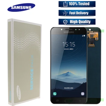 

ORIGINAL 5.5''AMOLED c8 LCD Display For SAMSUNG Galaxy C8 C710F/DS C7100 Display LCD Touch Screen Digitizer Assembly Replacement