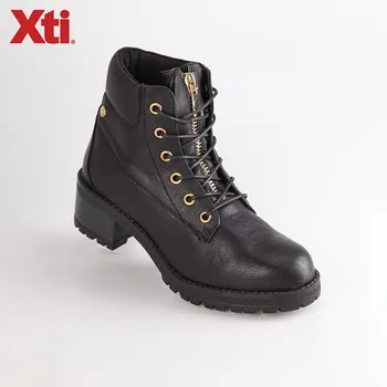 

XTI Walking lace up low heel