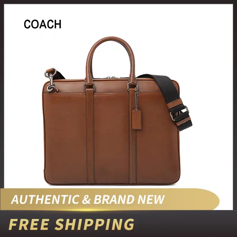 coach metropolitan slim brief