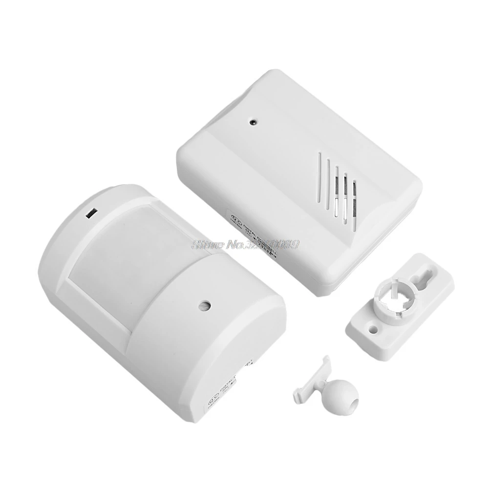 

Wireless Motion Sensor Detector Door Gate Entry Bell Chime Doorbell Alarm Alert