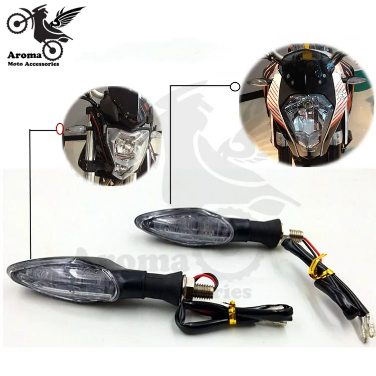 Профессиональные аксессуары unviersal DUKE20 dirt pit bike flashers индикаторы для мотоцикла