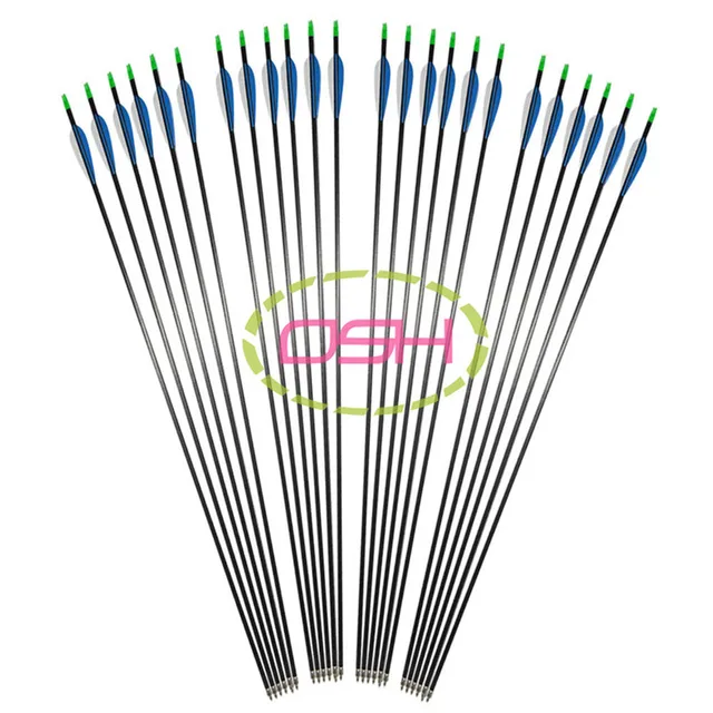 Resto Per Freccia Da Arco ANCLLO - 4 Pezzi Nero, Per Arco Ricurvo Destrorso, Con Adesivo 3M, Per Caccia E Tiro - Foto 7