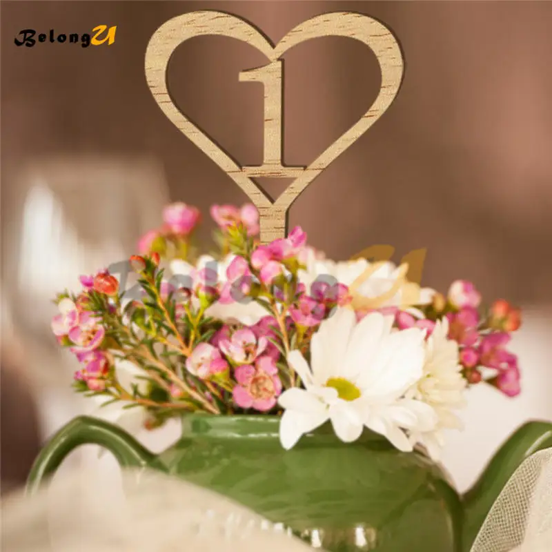 Table Numbers Wedding Decoration MUW-144-03