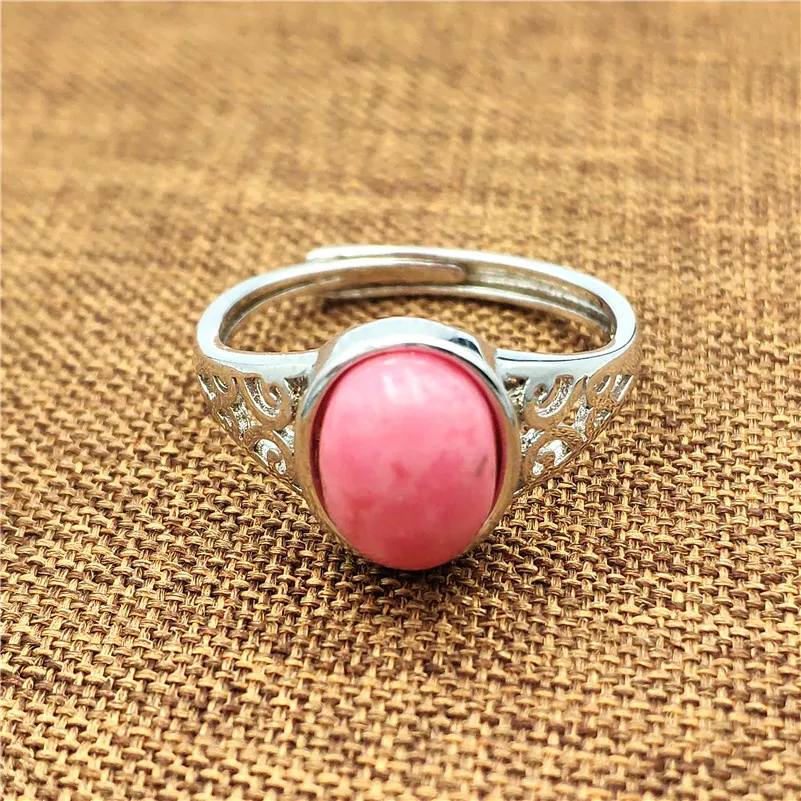 Natural Rose Rhodonite Ring (5)