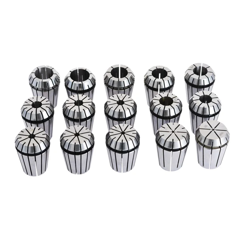 

16pcs ER25 4-16mm 1/8 1/4 1/2 High Precision 0.008mm Elastic Milling Machine Chuck, Suitable for CNC Engraving Machine Tool