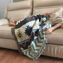 Многофункциональный ковер кровати Скатерти диван одеяла трикотажные Полотенца Пляжная накидка для простыни на кровать