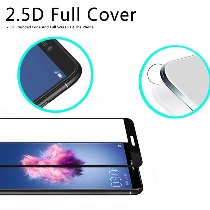 Для Huawei P Smart Plus Z P10 lite p20 pro полное покрытие закаленное стекло для p9 Мини Защитная