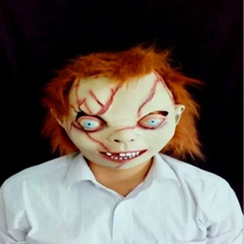 Terror alien Kid headgear Zombie demon baby ghost face mask scars Bar show Scary haunted house