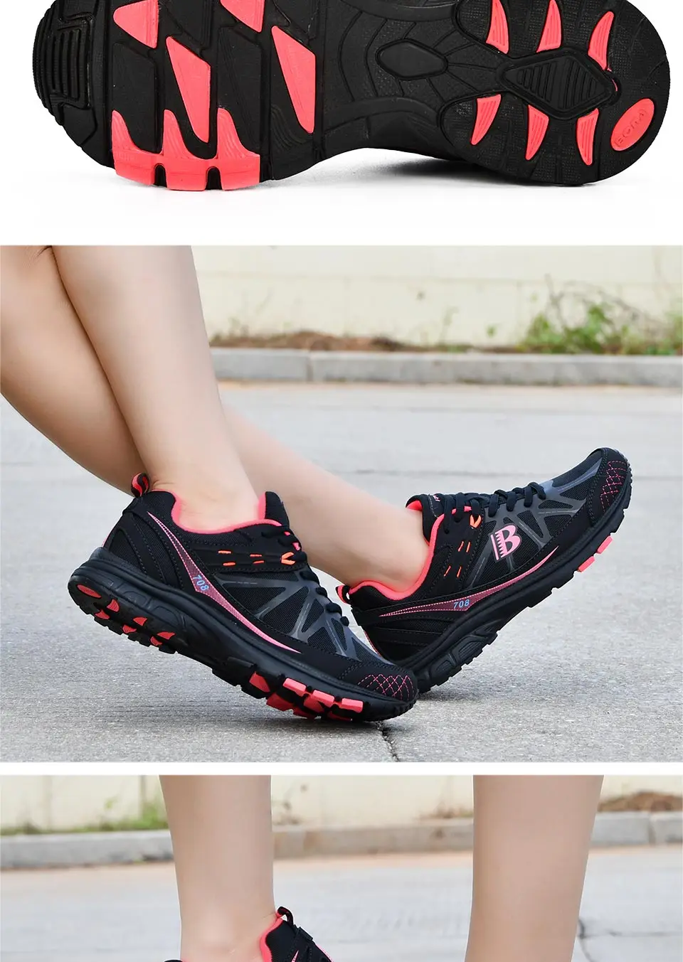 BONA/Новинка; классическая женская обувь для бега; Chaussure Femme; дышащие кроссовки; женская спортивная обувь; zapatillas mujer Deportiva
