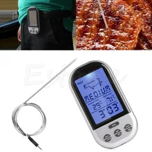 Reliable Digital Thermometer Wireless Remote Oven Food Cooking Meat BBQ Grill
