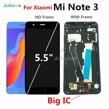 For xiaomi mi note 3 lcd Display+Touch Screen Digitizer Assembly with Fingerprint for Xiaomi Note 3 LCD display 5.5 inch For xiaomi mi note 3 lcd Display+Touch Screen Digitizer Assembly with Fingerprint for Xiaomi Note 3 LCD display 5.5 inch