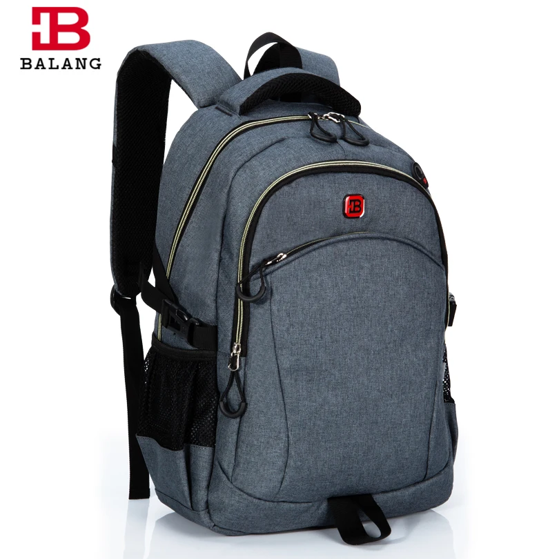 

BALANG Brand Casual Men's Trendy Bags for Teenagers Laptop Backpack Fashion Unisex School Bags for Boys Girls Notebook Backpack