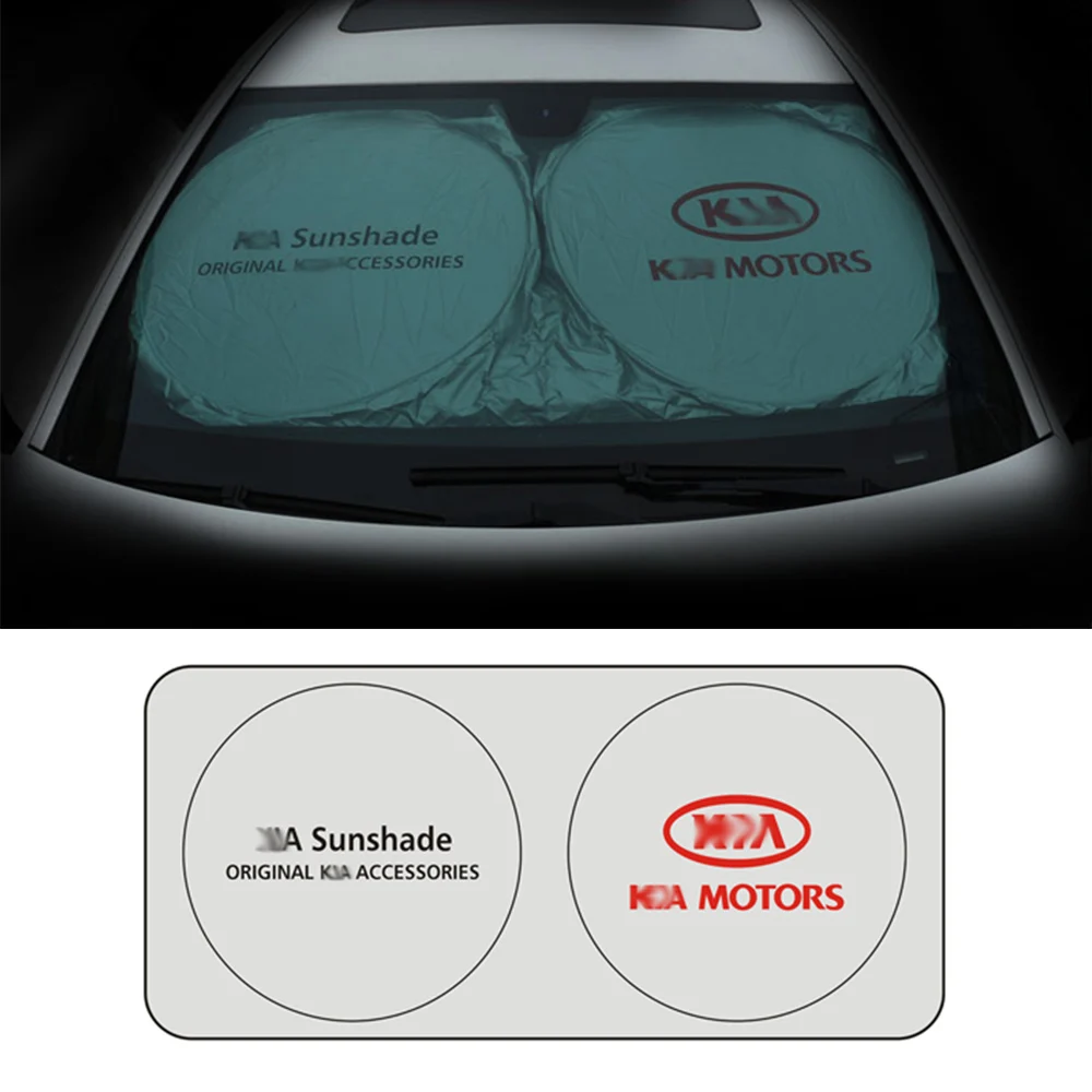 

Car Front Windshield Sunshades For Kia Ceed Sportage 2018 Rio 3 4 Picanto Cerato Forte Koup Forte5 K2900 K900 Rio5 Rondo