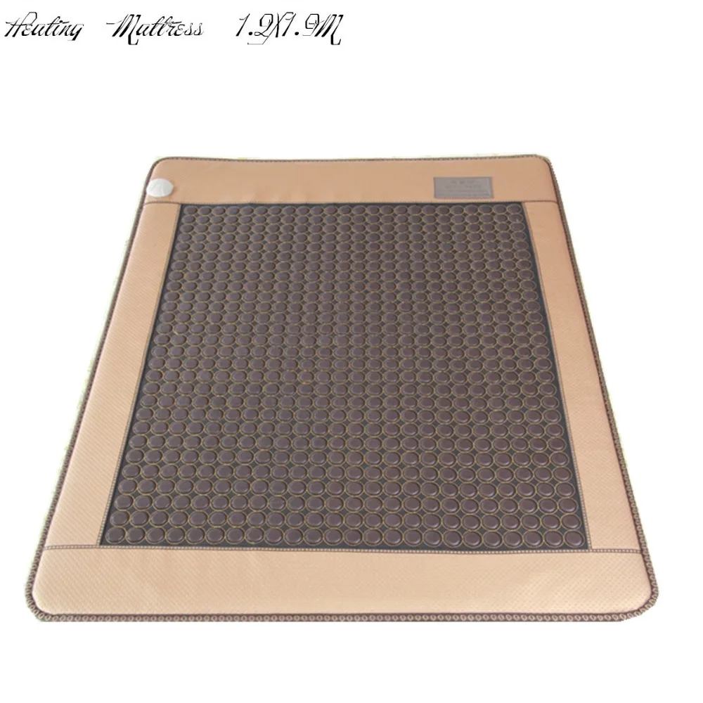 220V Hot stone massage mat heated massage bed mattress Popular in Korea Free Shippping 1.2X1.9M