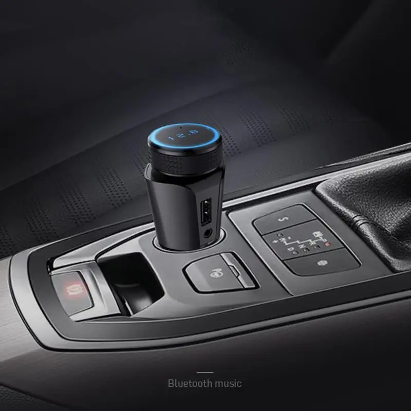 Универсальный Автомобильный MP3-плеер HandsFree беспроводной Bluetooth fm-передатчик модулятор AUX TF SD музыкальный приемник Adatper аксессуары