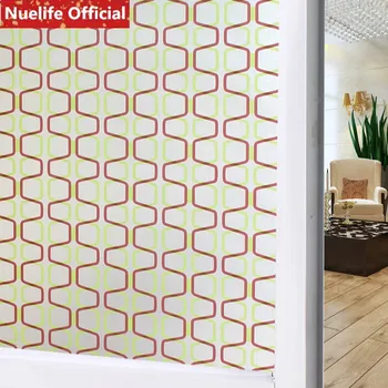 

60x500cm Green diamond pattern pvc frosted glass film kitchen office bathroom living room bedroom opaque sunscreen window film