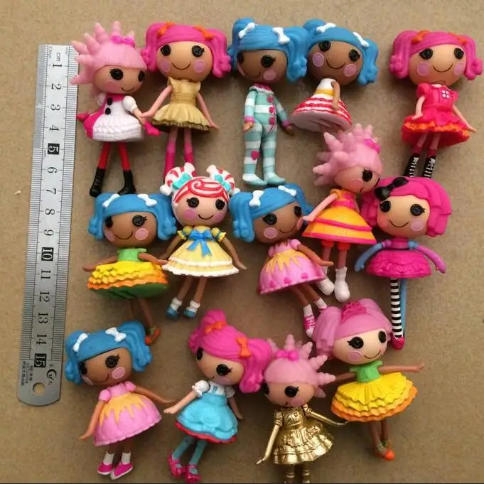 Mini New 3Inch Original MGA Lalaloopsy Dolls Mini Dolls For Girl's Toy Playhouse Each Unique