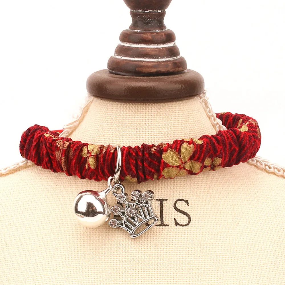 Cats Collars bell necklace Small Dogs Puppy Accessories For Pets Product Kitten Collars Chihuahua halsband kat Cats Collars bell necklace Small Dogs Puppy Accessories For Pets Product Kitten Collars Chihuahua halsband kat