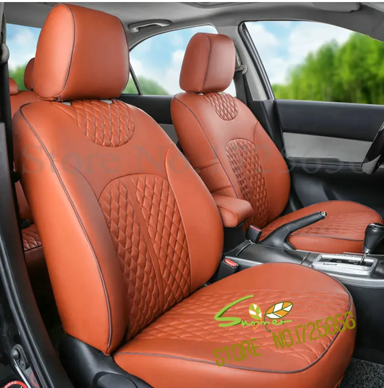 AutoDecorun coprisedili in pelle PU per accessori Audi A1 Set coprisedili  per Auto cuscino protettivo per sedile personalizzato tappezzeria per Auto  - AliExpress