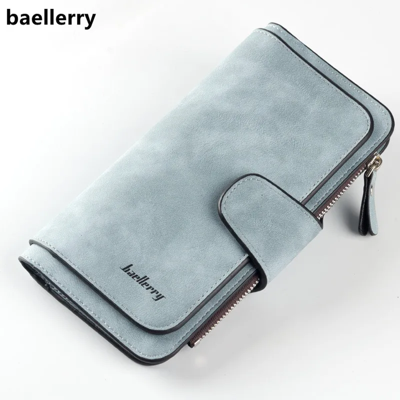 Baellerry Brand font b Wallet b font font b Women b font Scrub Leather Lady Purses